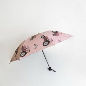 American Farm Company Pink Tractor Print Umbrella‎